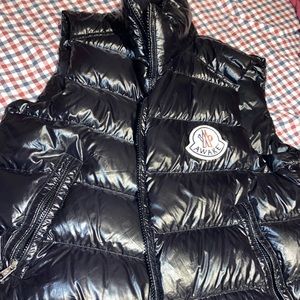 Black Moncler Vest M Mens Relaxed Fit Sz 3